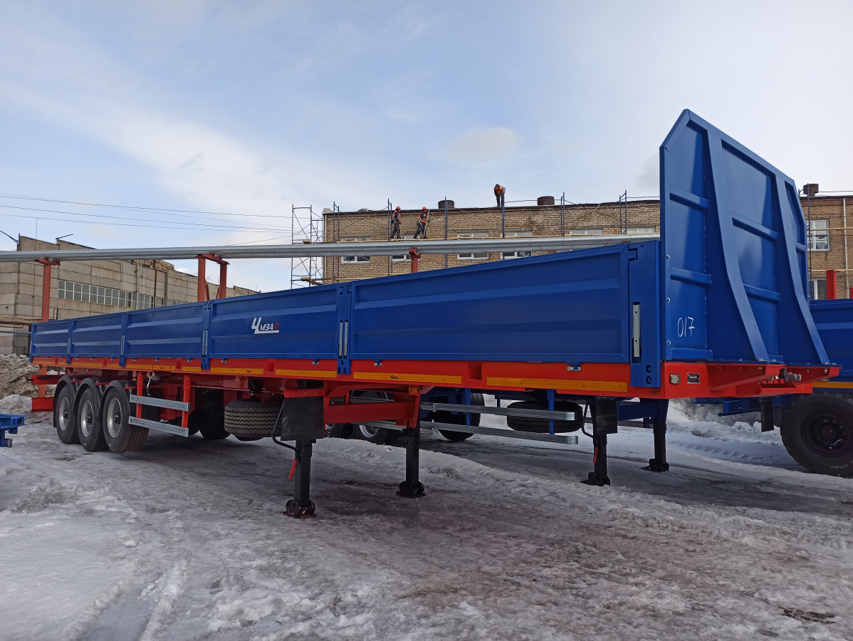 Полуприцеп бортовой чмзап 99064 по спецификации 031-п43