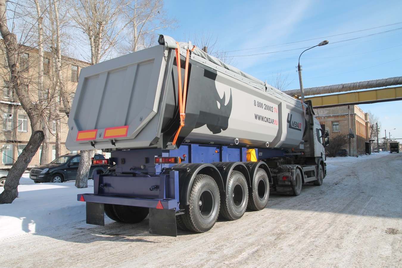 Полуприцеп-самосвал чмзап 9520 по спецификации 022-02 вс