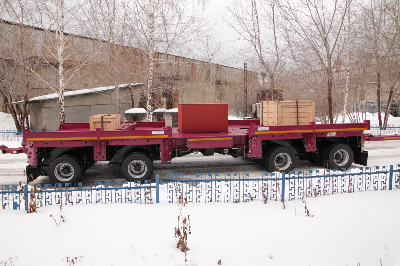 Прицеп-модуль чмзап 702010 по спецификации 011 а