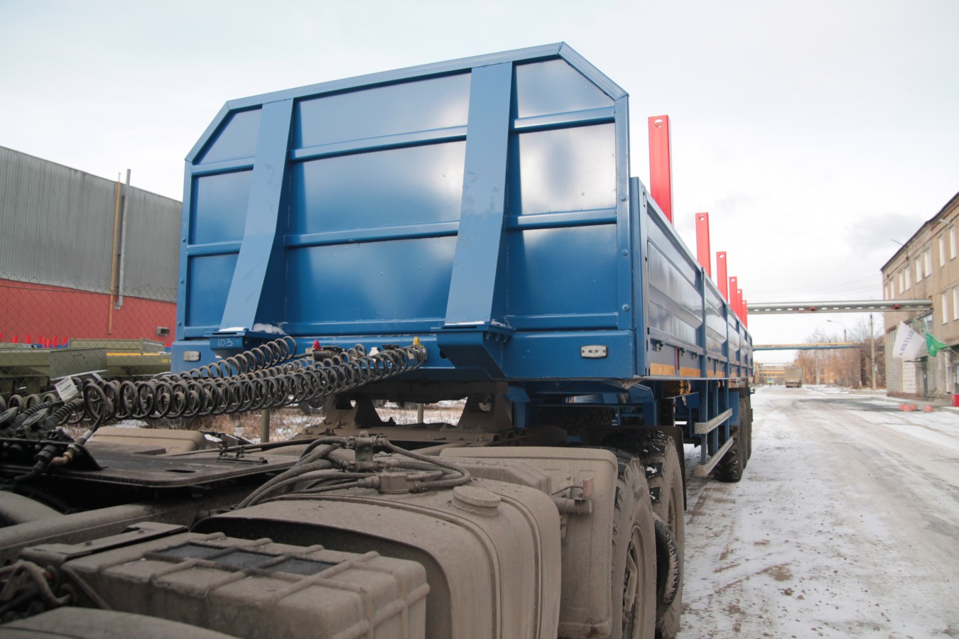 Полуприцеп бортовой чмзап 99064а по спецификации 020 к5