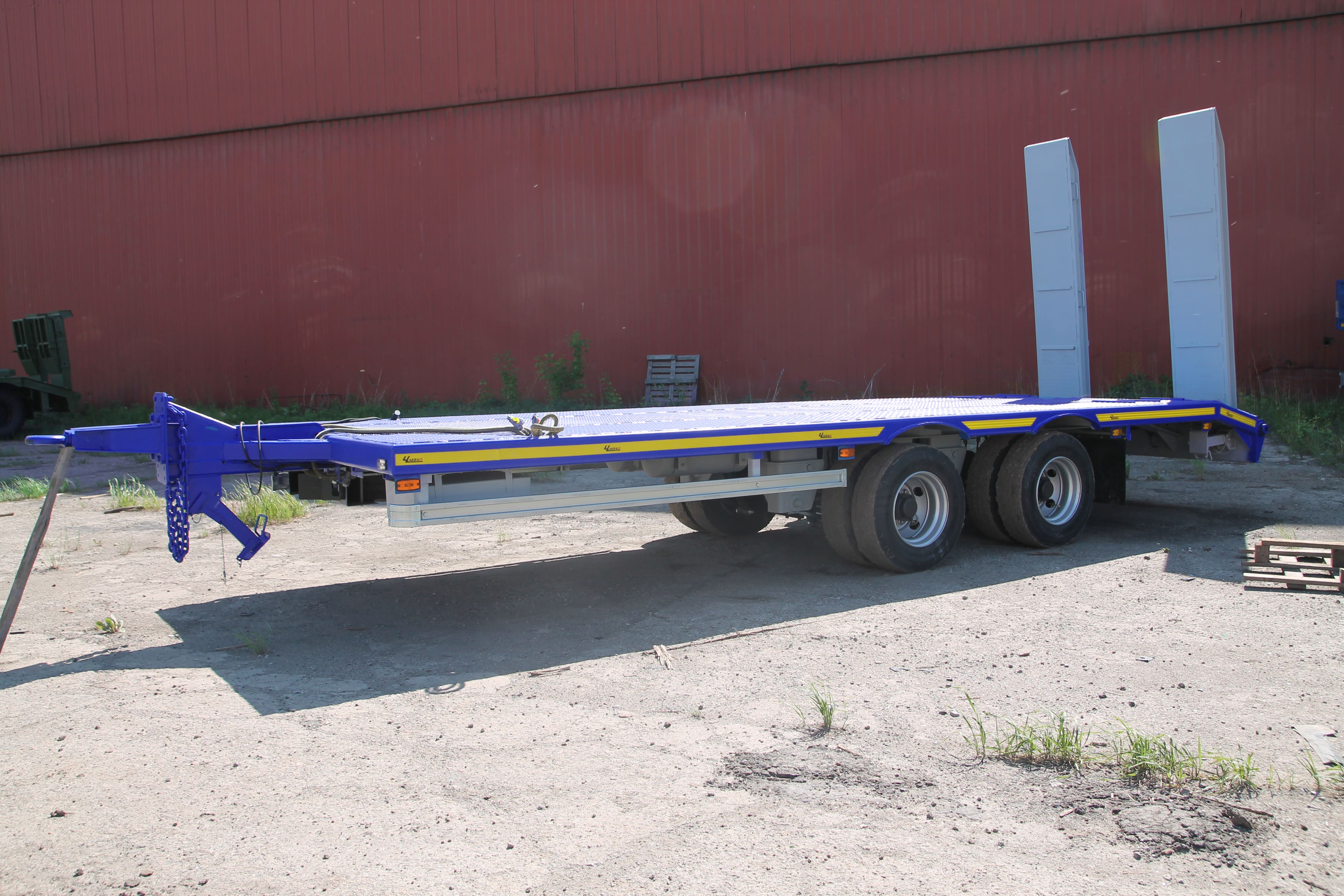 Прицеп-платформа чмзап 8358 по спецификации 010-04 п3