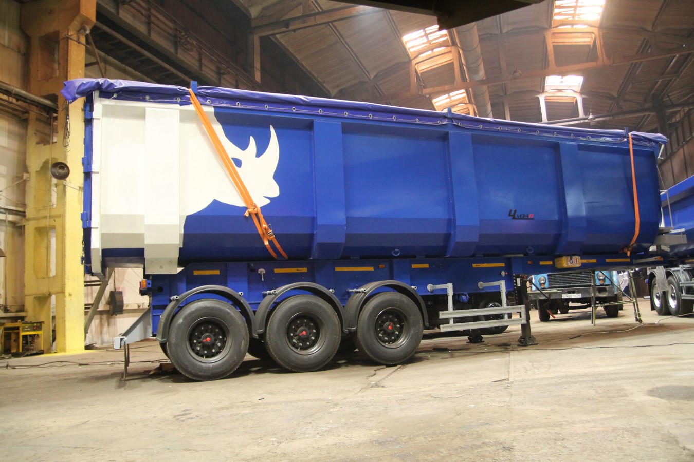 Полуприцеп-самосвал чмзап 9520 по спецификации 022 psmэ