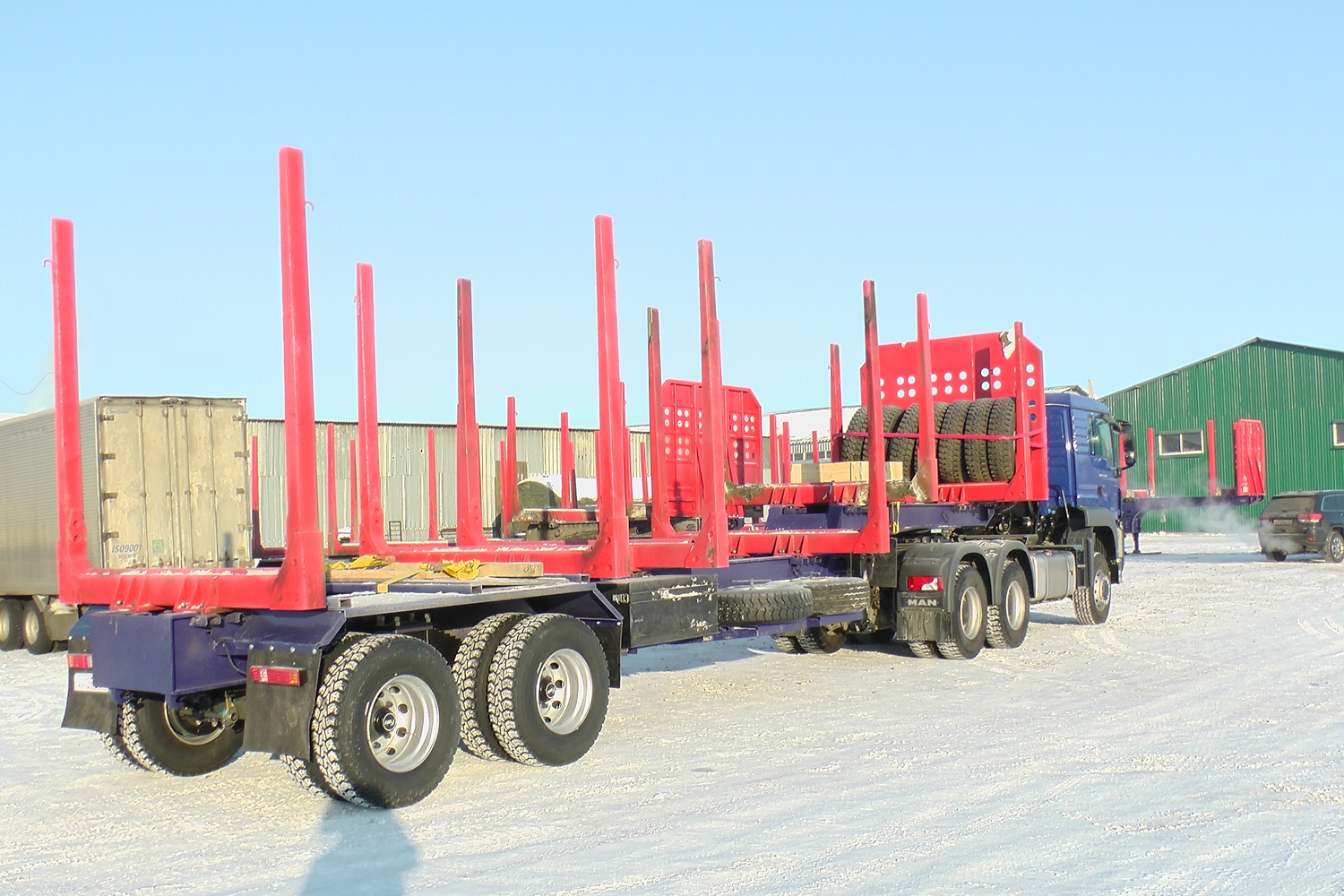 Полуприцеп-лесовоз чмзап 99865 по спецификации 041