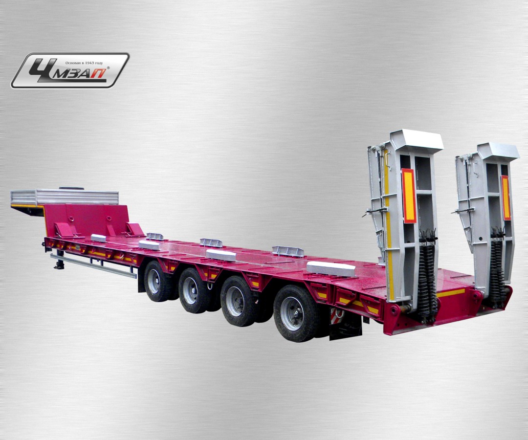 Низкорамный полуприцеп-тяжеловоз чмзап 99903 по спецификации 033