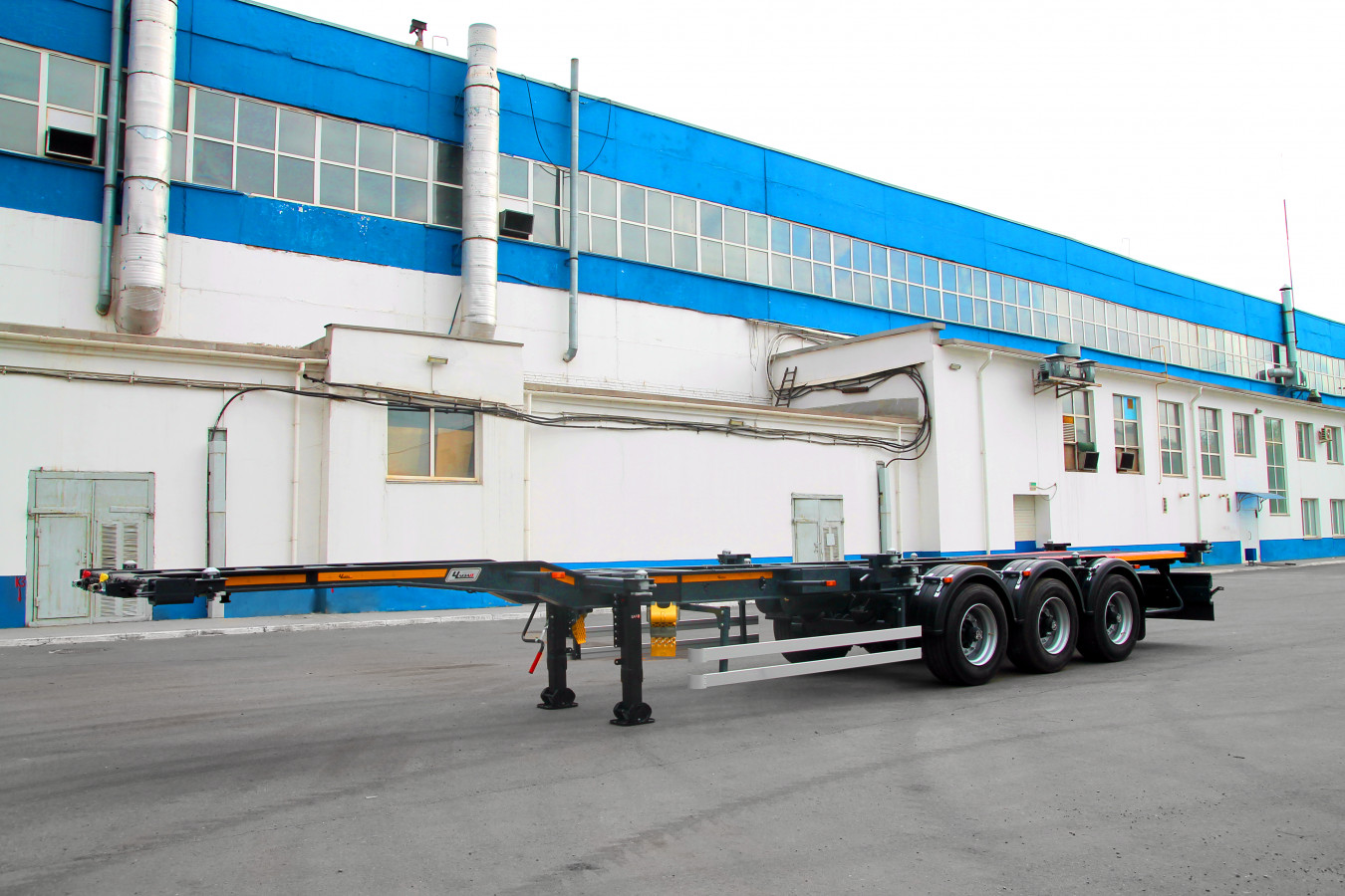 Полуприцеп-контейнеровоз чмзап 9911 по спецификации 053 пл/плб