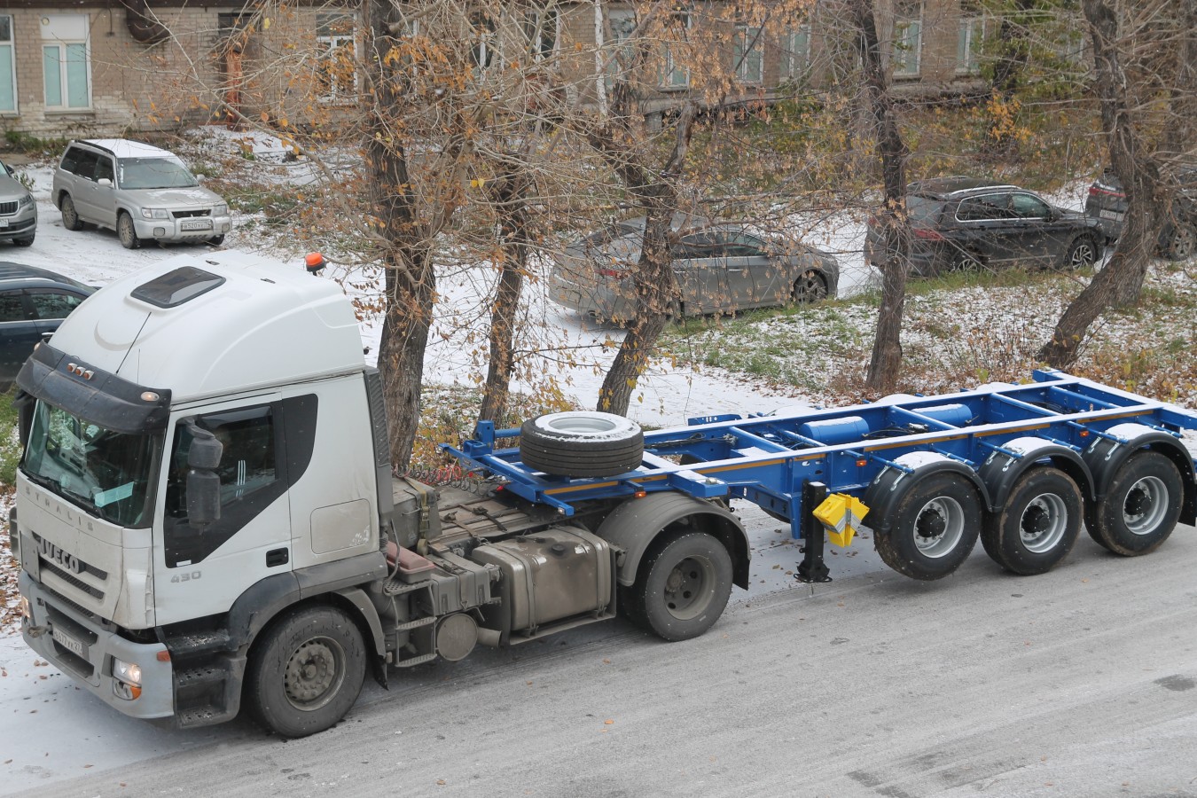Полуприцеп-контейнеровоз чмзап-9911 по спецификации 041 пк