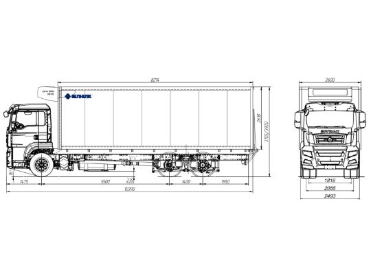 5.2.2.03фургон-рефрижераторsitrak c7h 6×2 zz1316v553he1