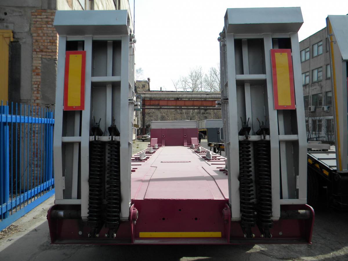 Низкорамный полуприцеп-тяжеловоз чмзап 99903 по спецификации 100-02