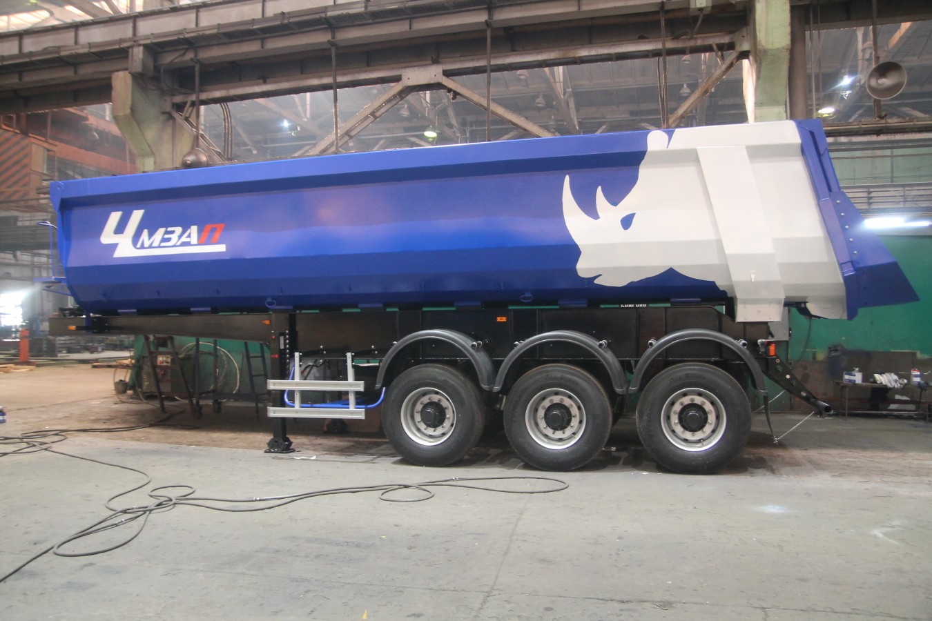 Полуприцеп-самосвал чмзап 9520 по спецификации 022 пп4