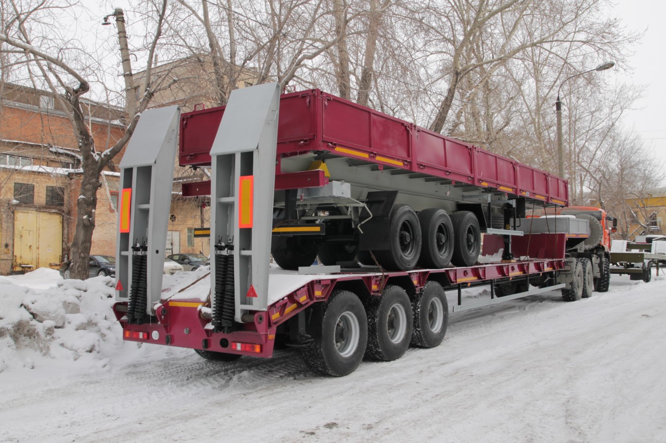 Полуприцеп чмзап 99064 по спецификации 081 к g45