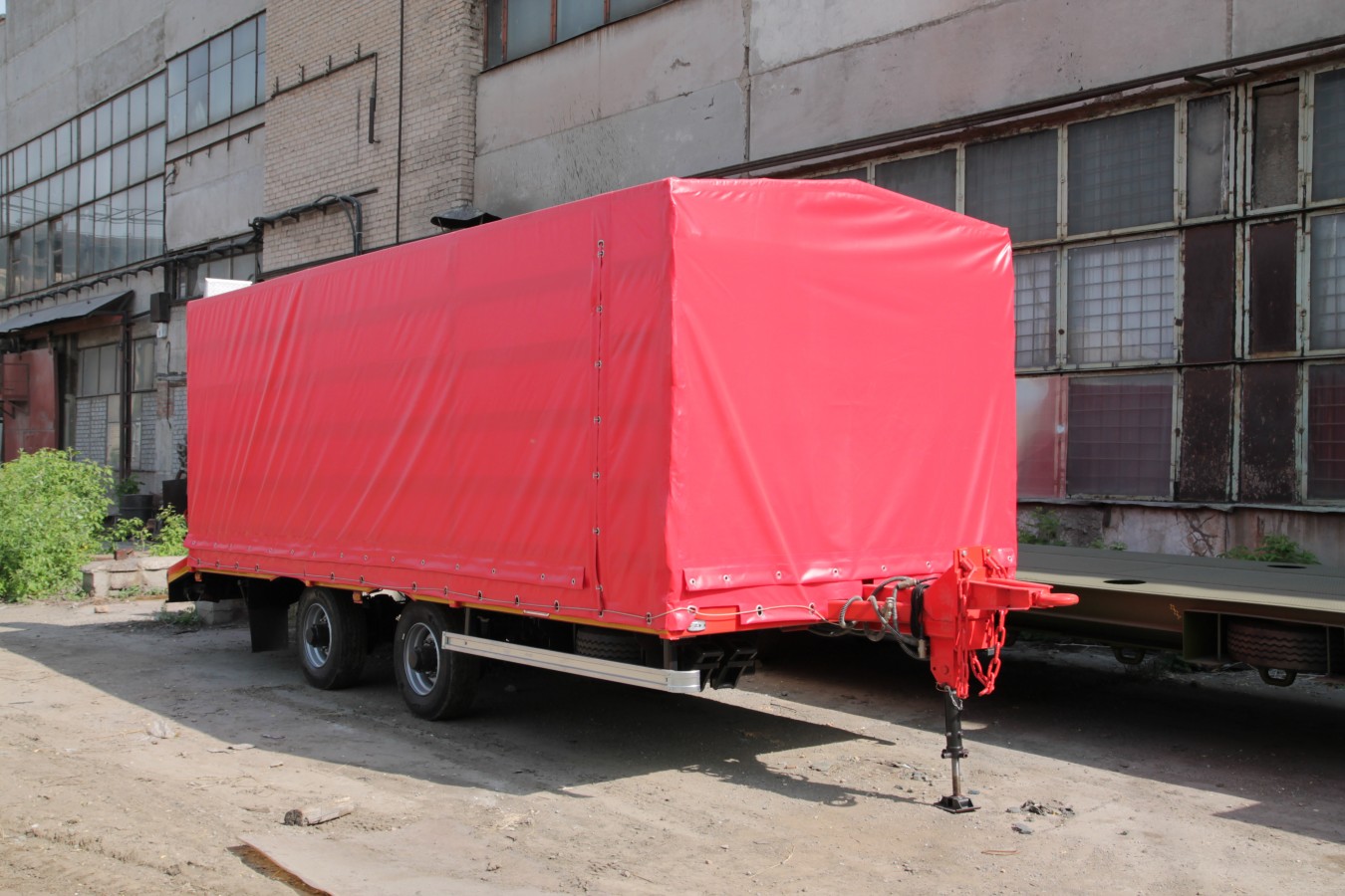 Прицеп-тент чмзап 8358 по спецификации 30-04 м