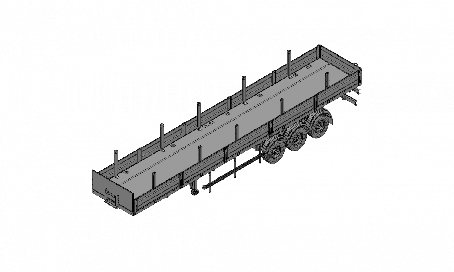 Полуприцеп-тяжеловоз чмзап 99064 по спецификации 031 п37