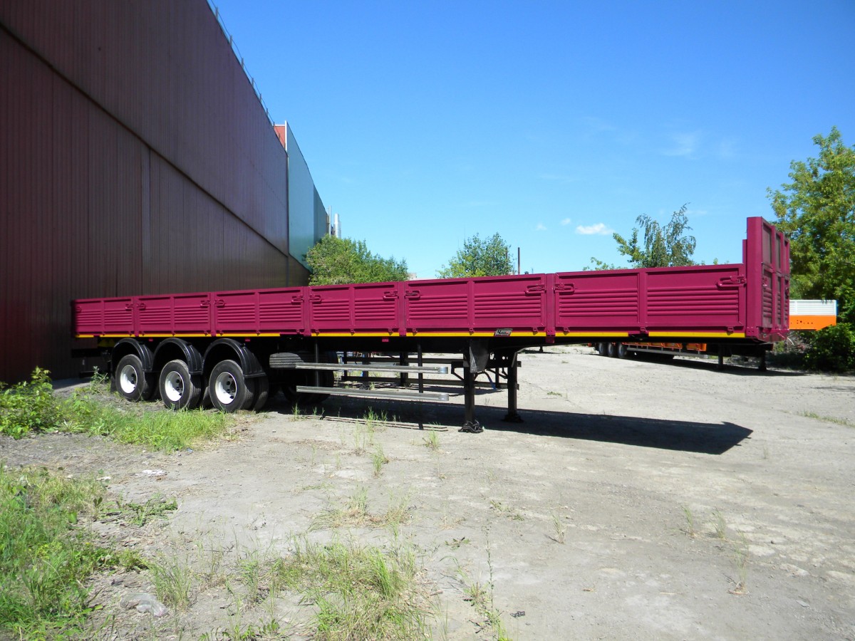 Полуприцеп бортовой чмзап 99065 по спецификации 031 пг1