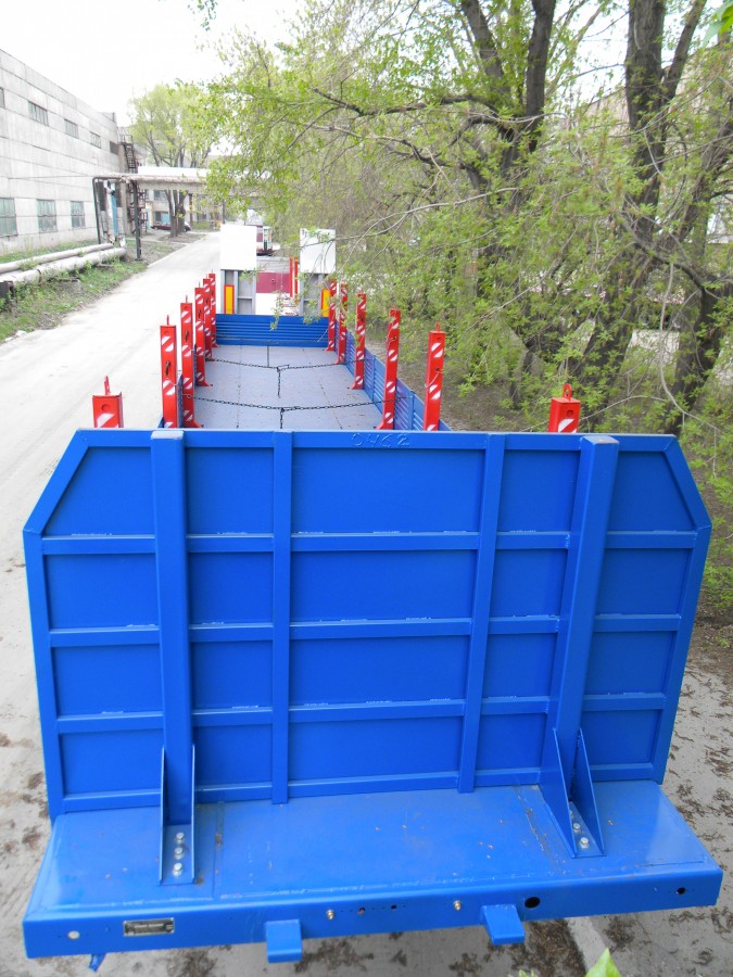 Полуприцеп-тяжеловоз чмзап 99065 по спецификации 038 бтk1e