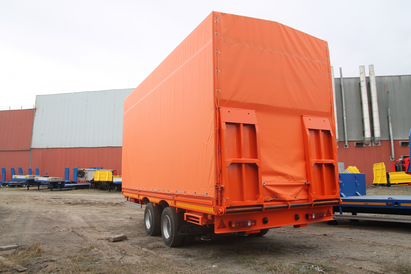 Тентованный прицеп чмзап 8358 по спецификации 030 п1