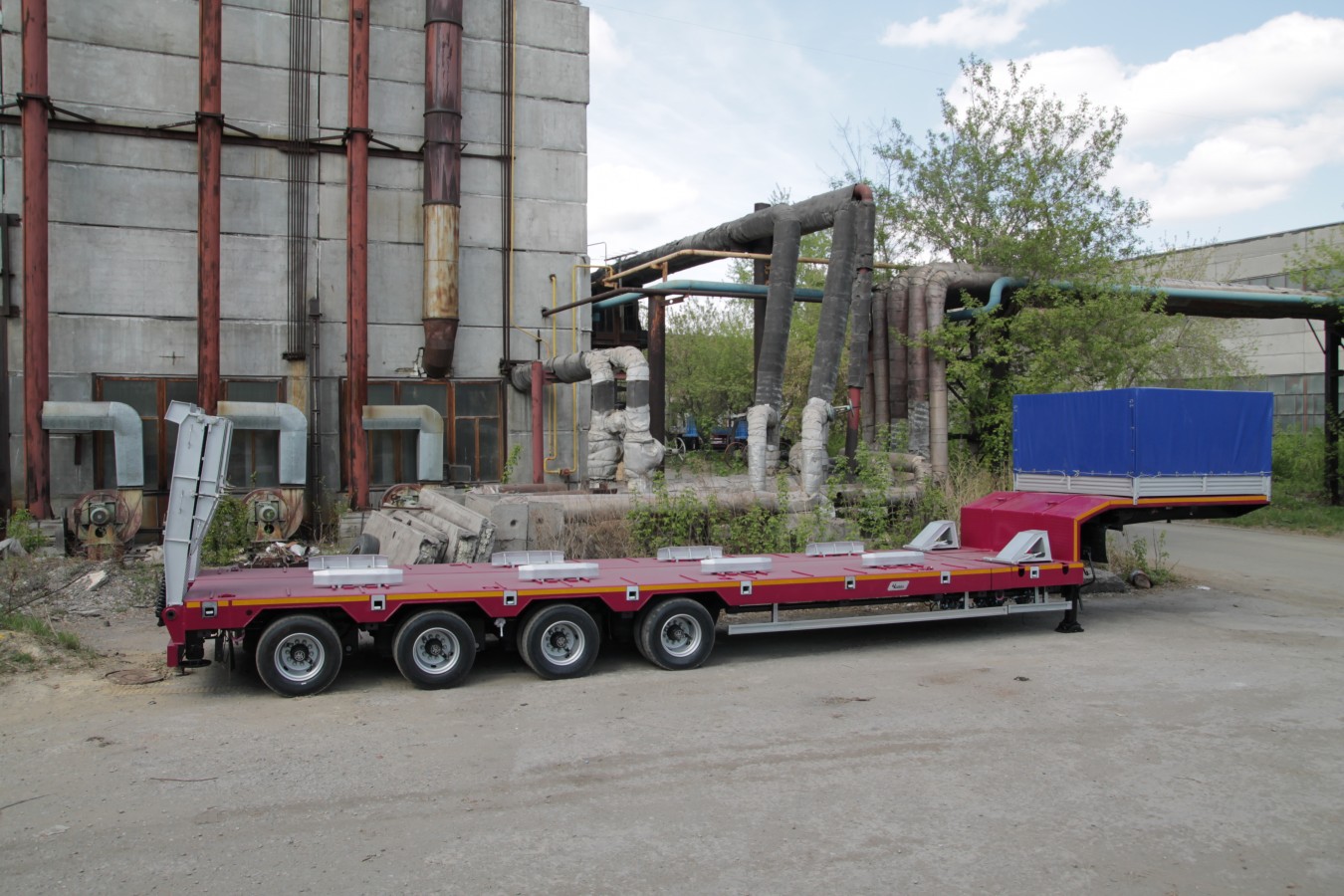 Полуприцеп чмзап 99903 по спецификации 035 т