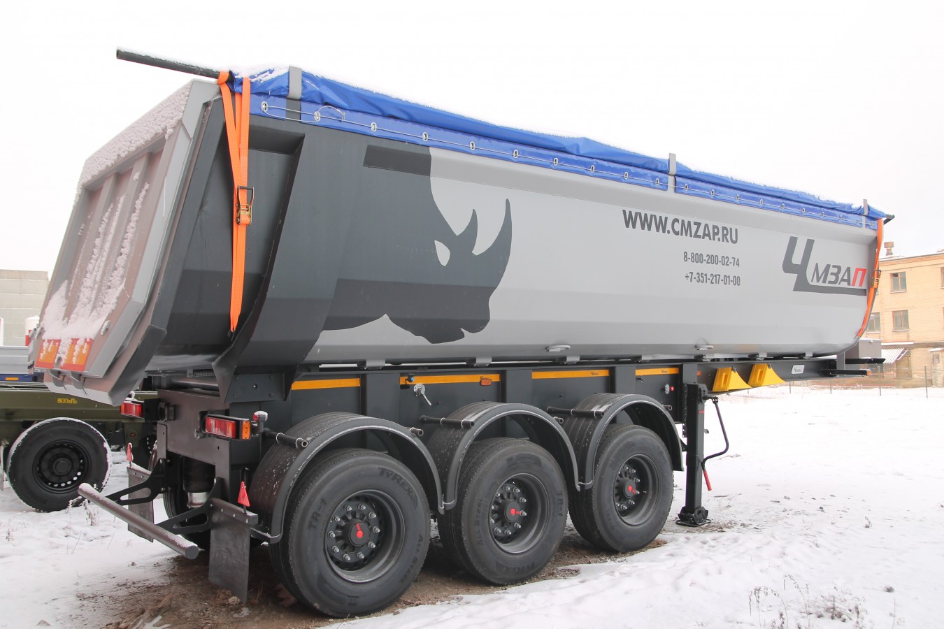 Полуприцеп-самосвал чмзап 9520 по спецификации 022 ps5b