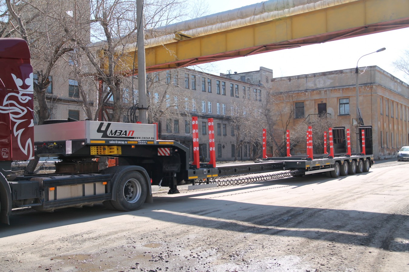 Полуприцеп чмзап 99904 по спецификации 020