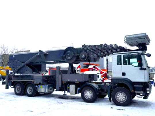 4.6.1.01автогидроподъёмник на шасси sitrak c7h 8×4 zz5316gjbv516me длина стрелы 75м