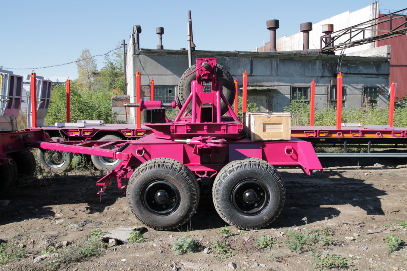 Прицеп-балковоз модульный чмзап 8993 по спецификации 01-010