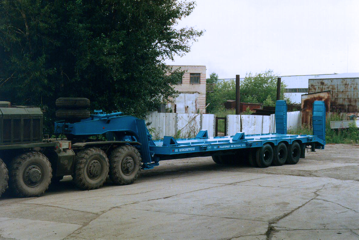 Полуприцеп-тяжеловоз чмзап 9990 по спецификации 070