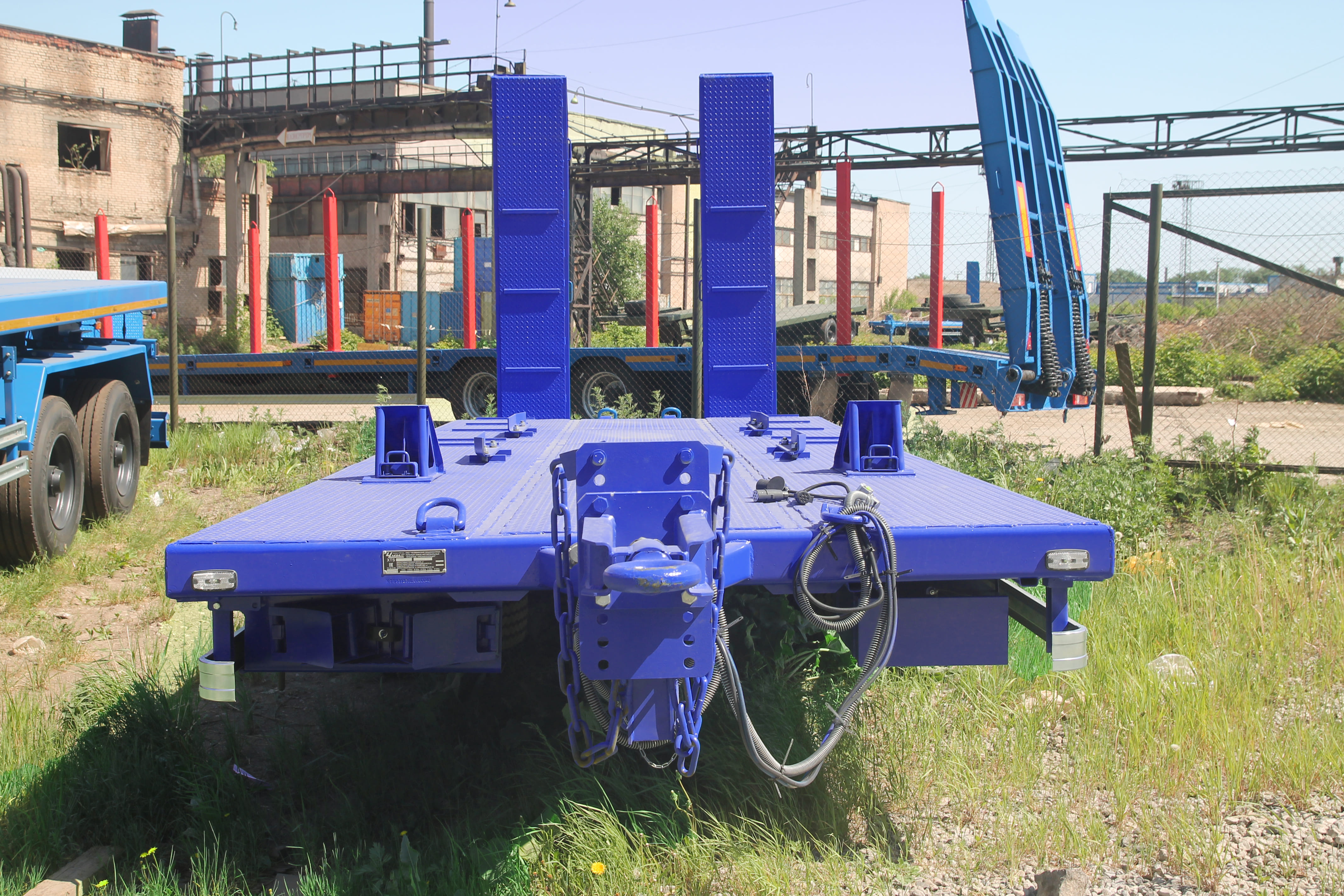 Прицеп-платформа чмзап 8358 по спецификации 010-04 п3