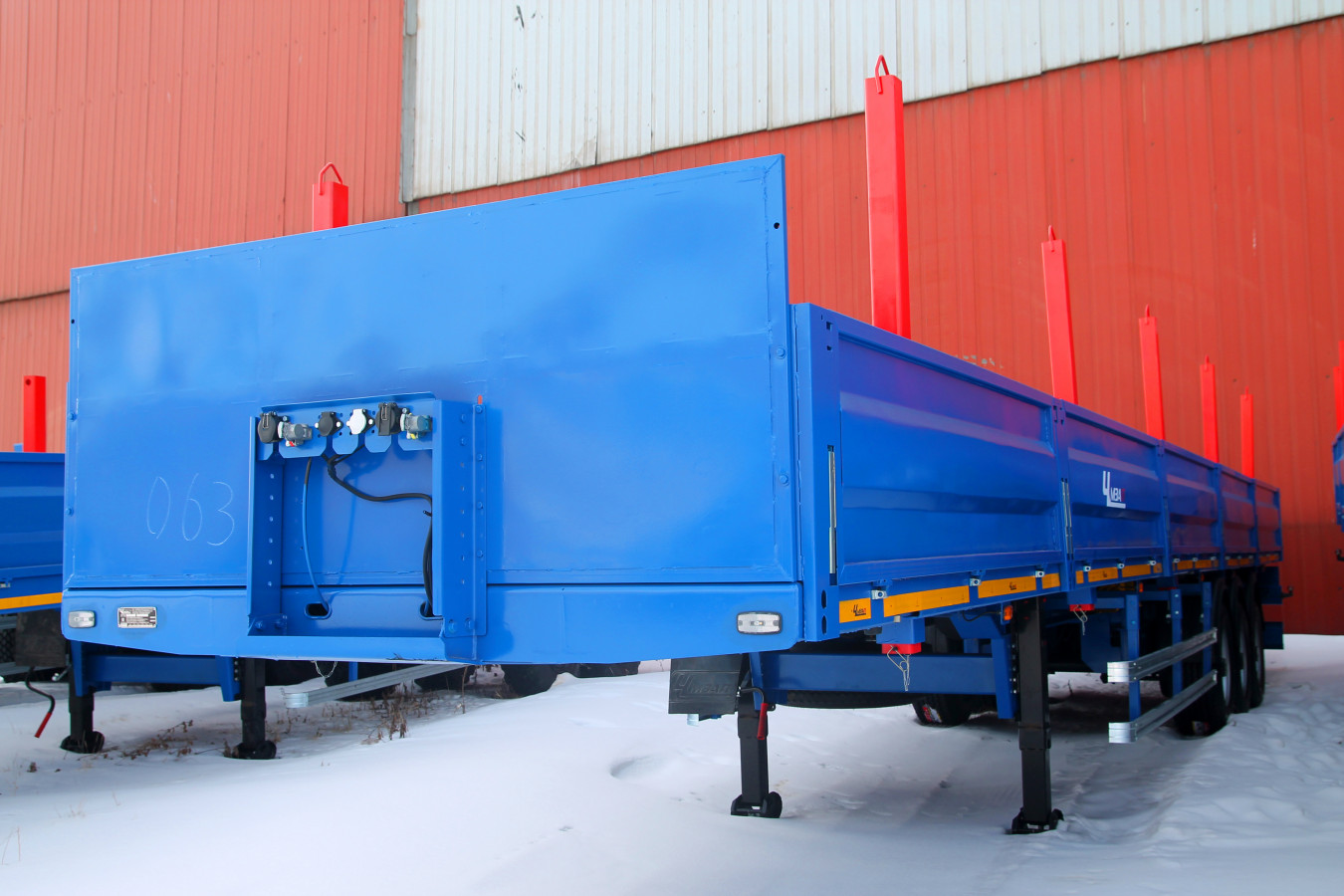 Полуприцеп бортовой чмзап 99065 по спецификации 031 п34