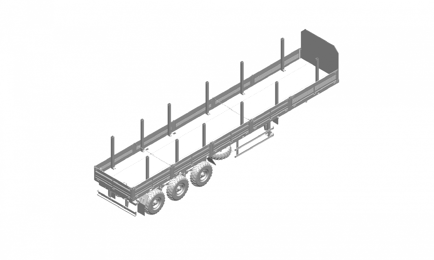 Полуприцеп бортовой чмзап 99065 по спецификации 038 бтк41