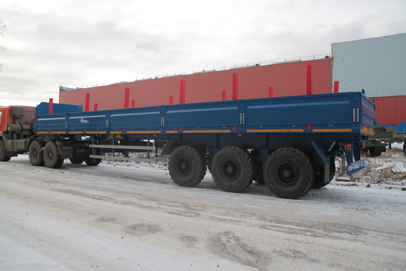 Полуприцеп бортовой чмзап 99064а по спецификации 020 к5