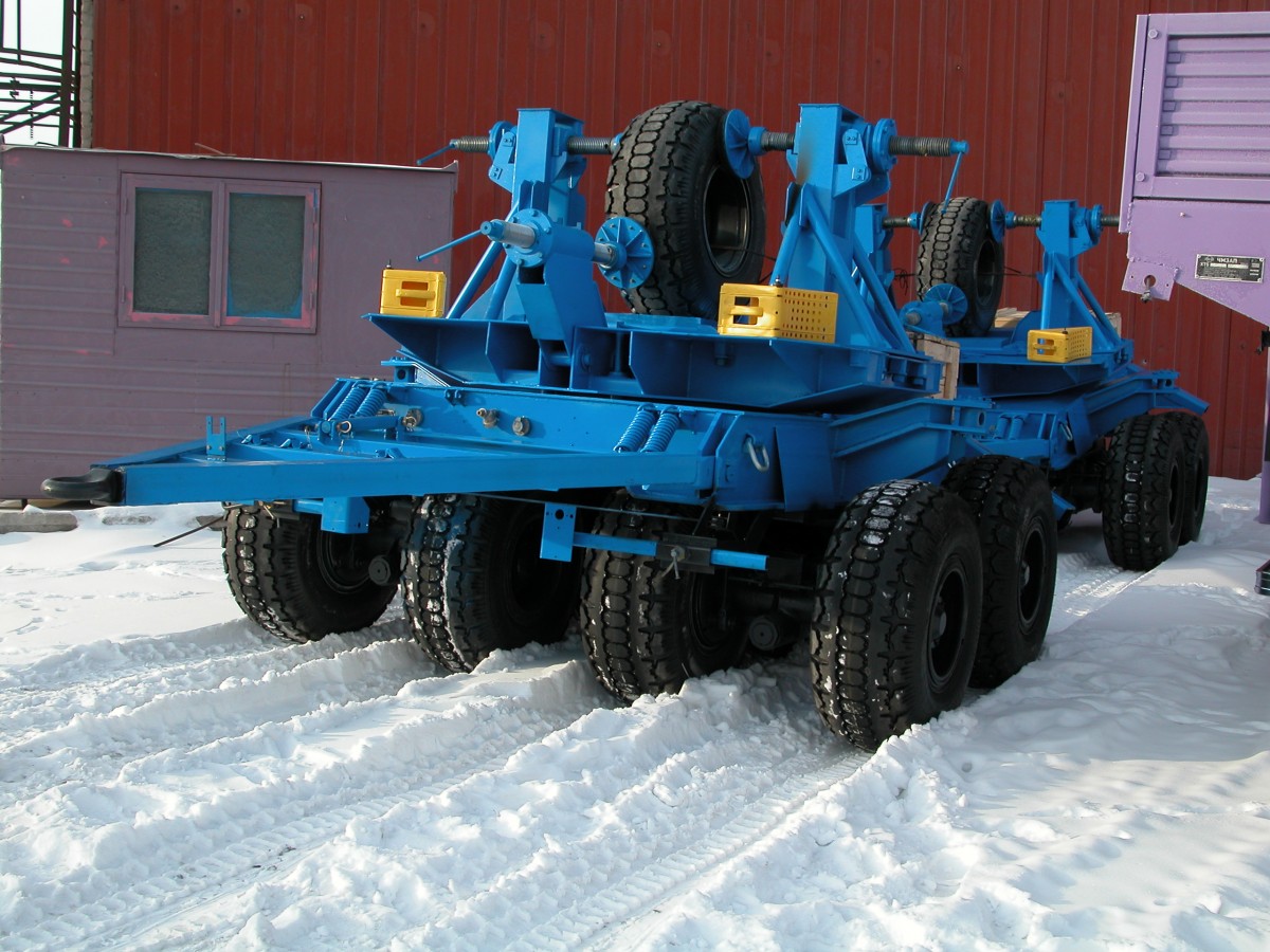 Прицеп-балковоз модульный чмзап 8993 по спецификации 01-010