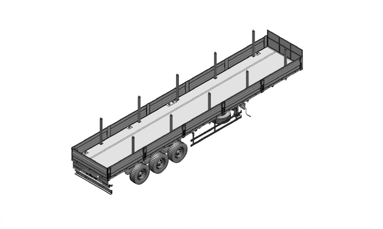 Полуприцеп бортовой чмзап 99065 по спецификации 031 п34