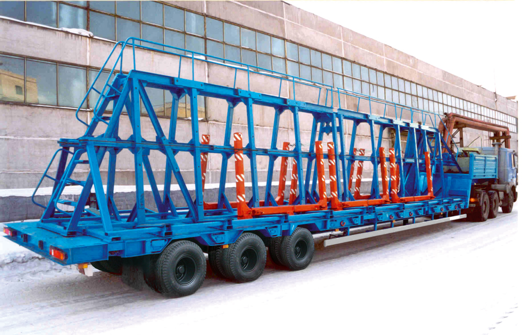 Панелевоз с фермой чмзап 99064 по спецификации 042 кнт