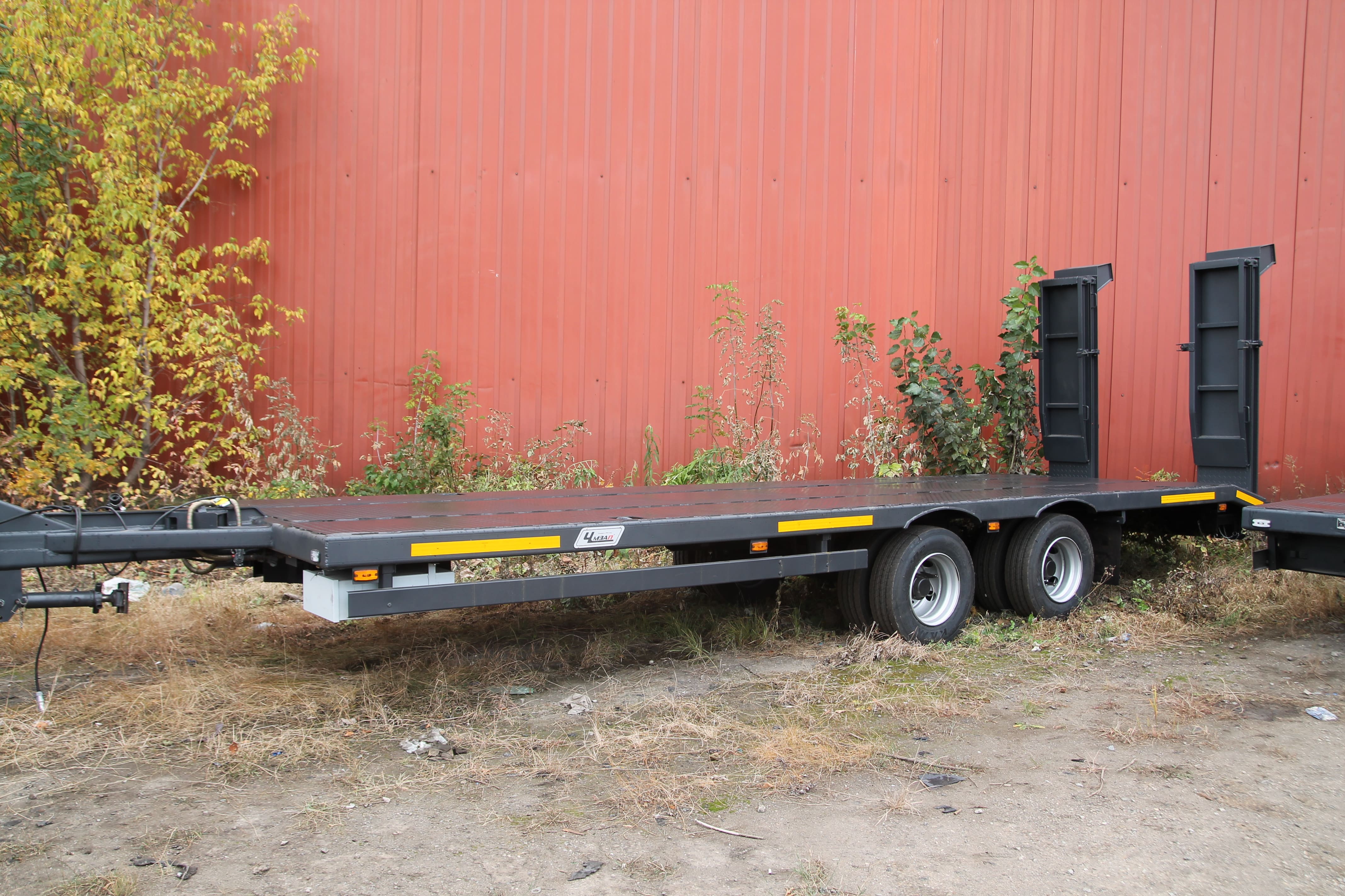 Прицеп-платформа специальный  чмзап 8358 по спецификации 013 пгп