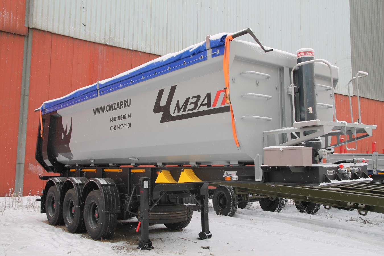 Полуприцеп-самосвал чмзап 9520 по спецификации 022 ps5