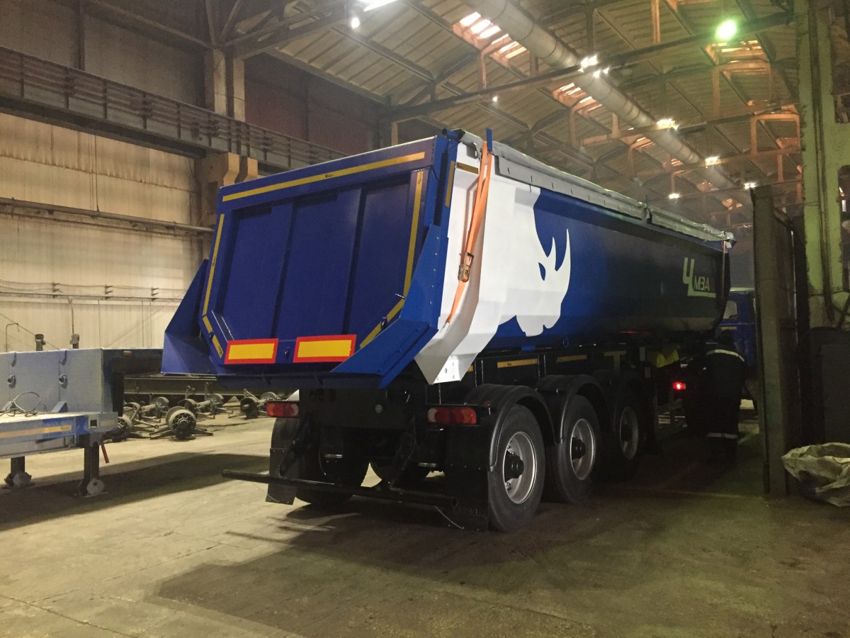 Полуприцеп-самосвал чмзап 9520 по спецификации 022 пп4