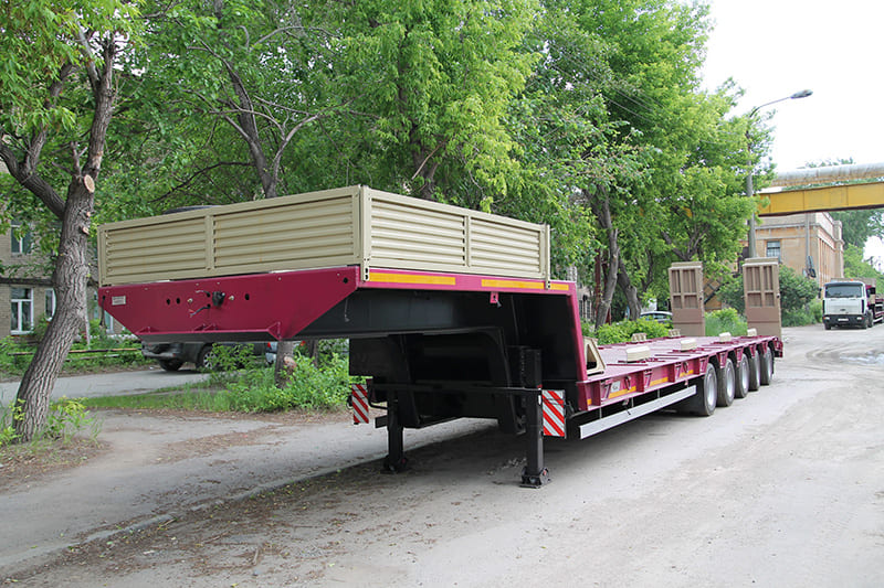 Низкорамный полуприцеп-тяжеловоз чмзап 99904 по спецификации 011 ну