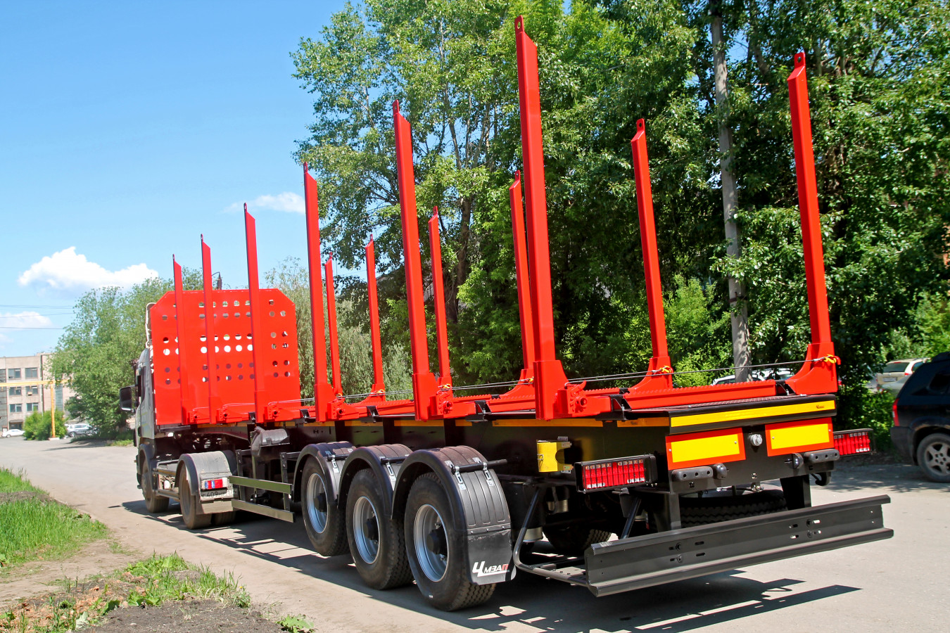 Полуприцеп-сортиментовоз чмзап 99064 по спецификации 540-01