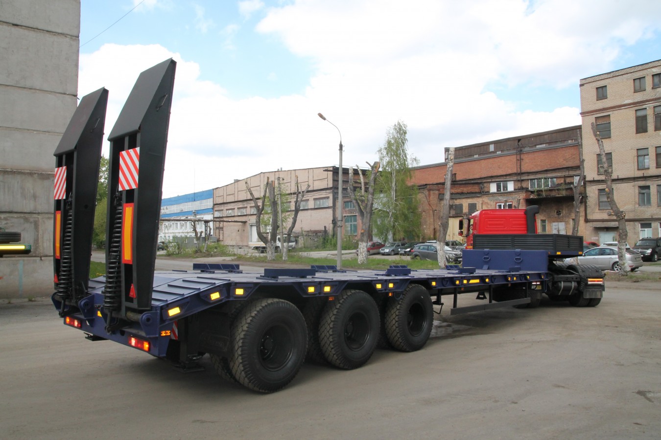 Полуприцеп чмзап 99064 по спецификации 076 ку2