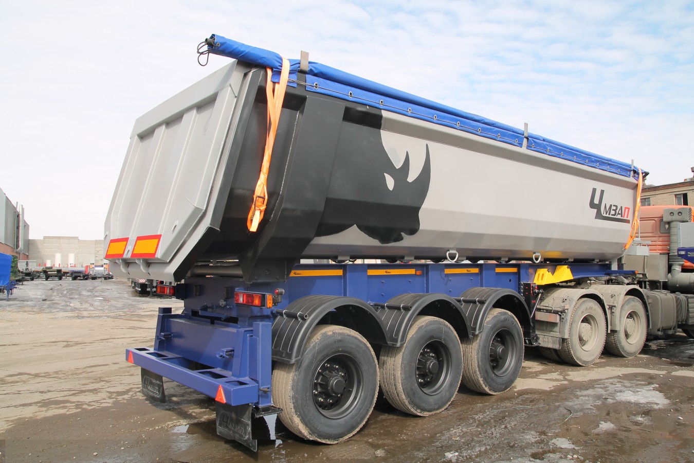 Полуприцеп-самосвал чмзап 9520 по спецификации 022