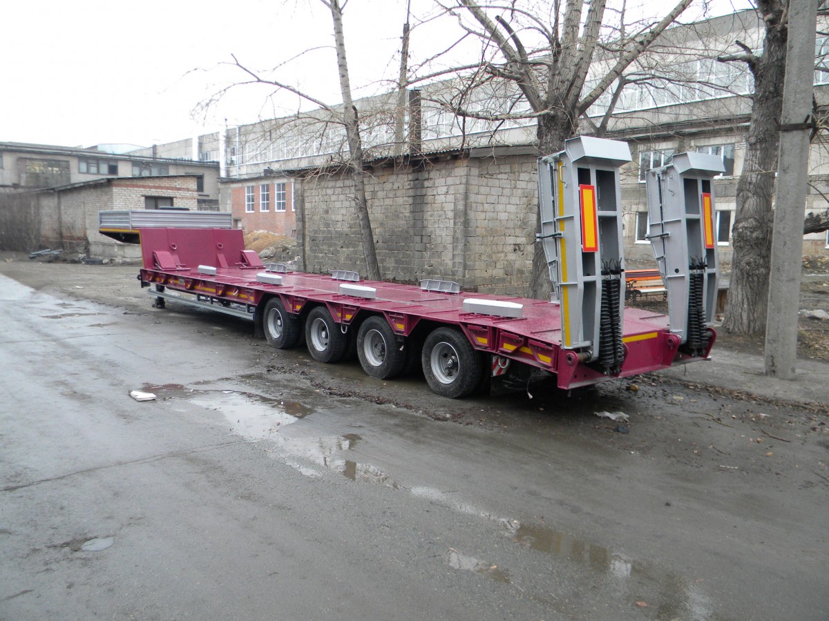 Низкорамный полуприцеп-тяжеловоз чмзап 99903 по спецификации 033