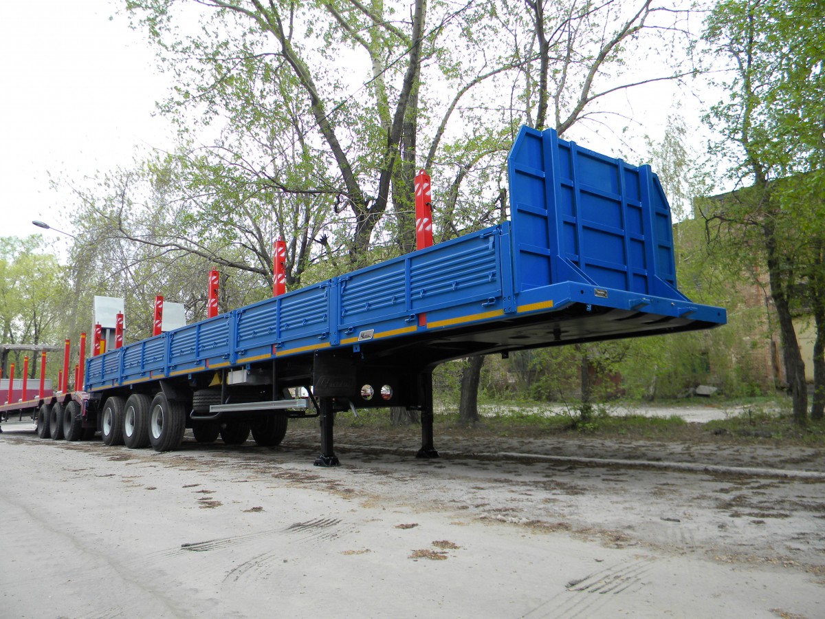 Полуприцеп-тяжеловоз чмзап 99065 по спецификации 038 бтk1e