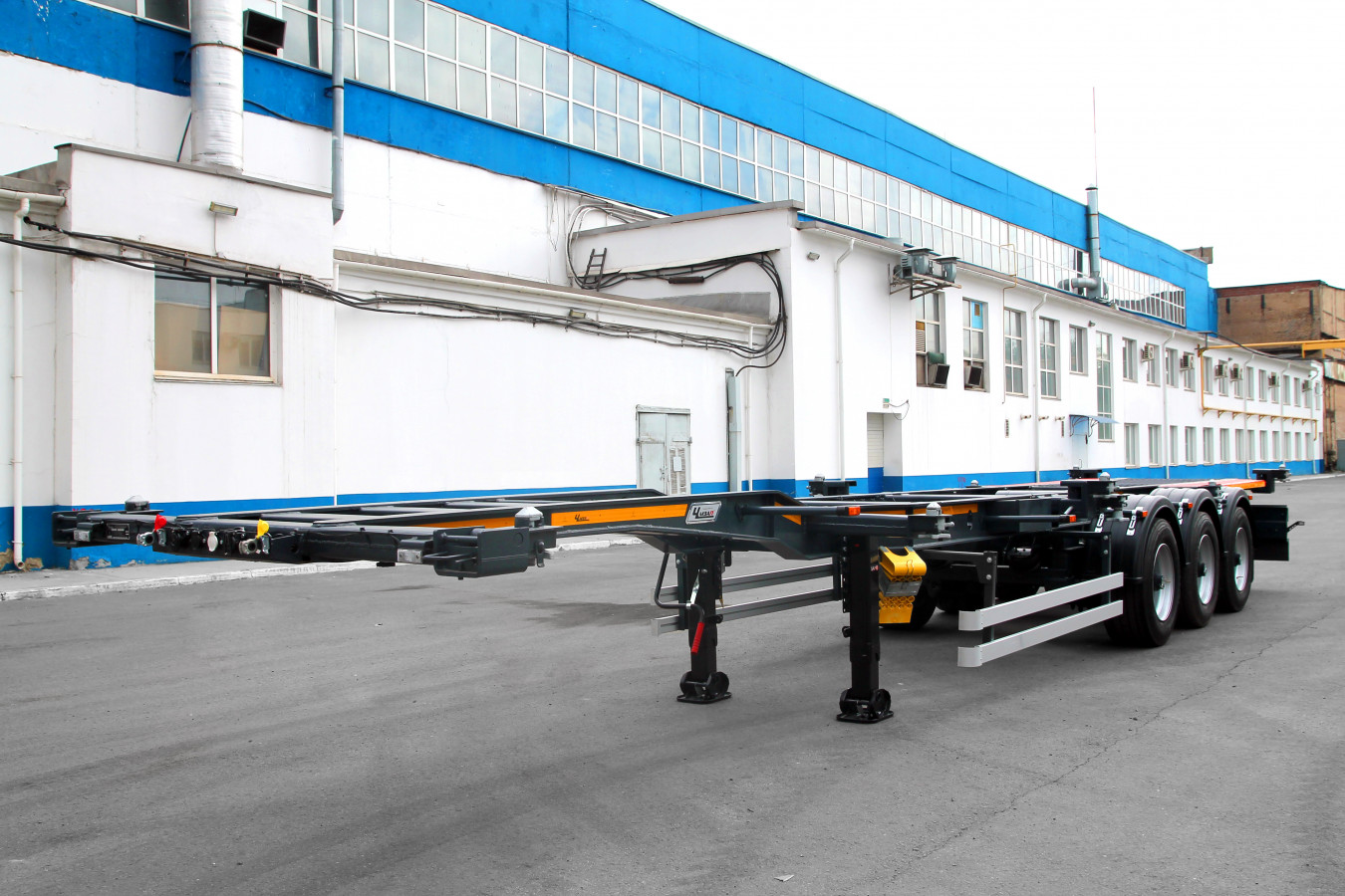 Полуприцеп-контейнеровоз чмзап 9911 по спецификации 053 пл/плб