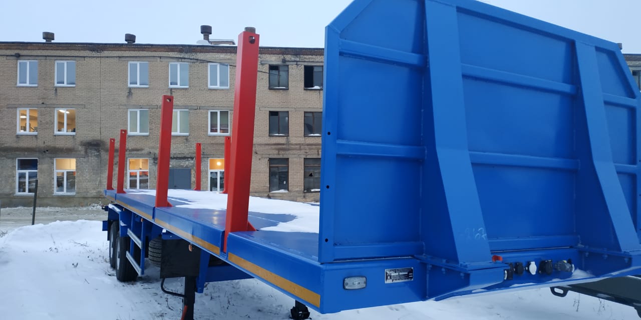 Полуприцеп бортовой чмзап 93853 по спецификации 038 п1с