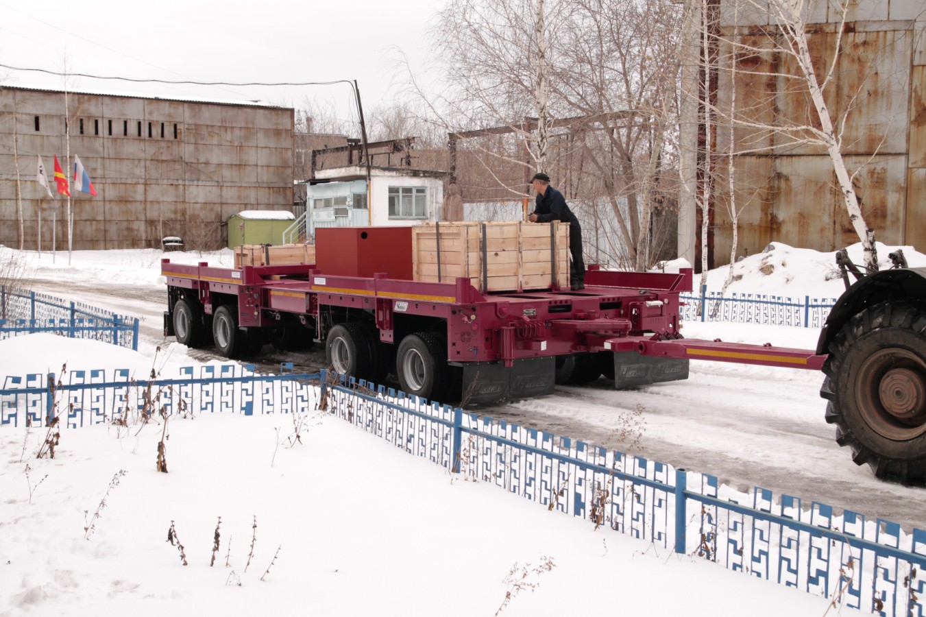 Прицеп-модуль чмзап 702010 по спецификации 011 а