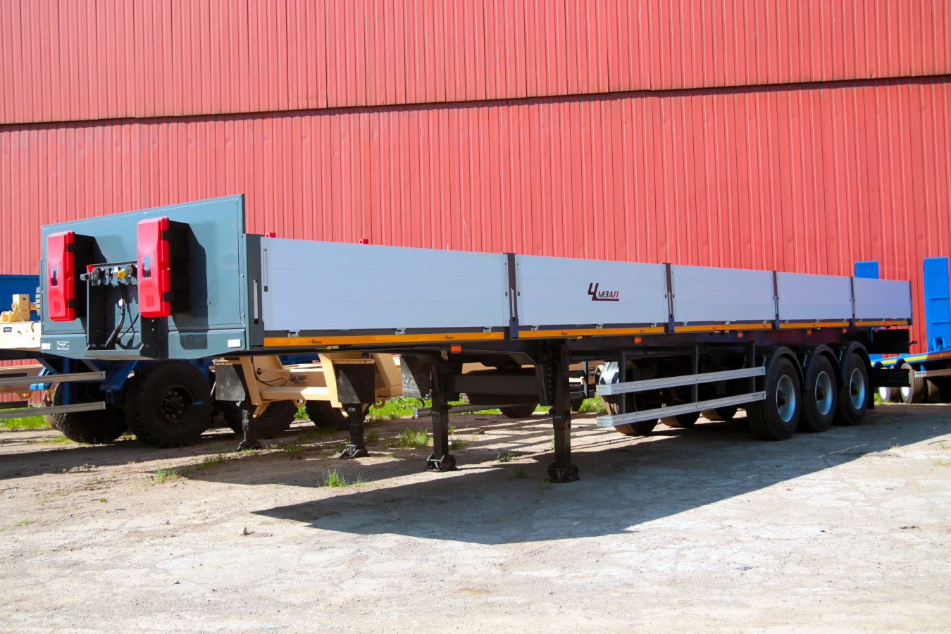 Полуприцеп бортовой чмзап 99064 по спецификации 031 ап