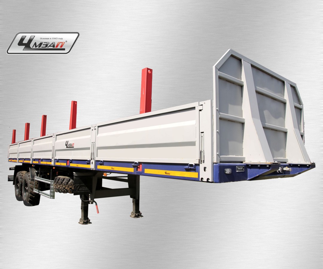 Полуприцеп бортовой чмзап 93853 по спецификации 038 бак01