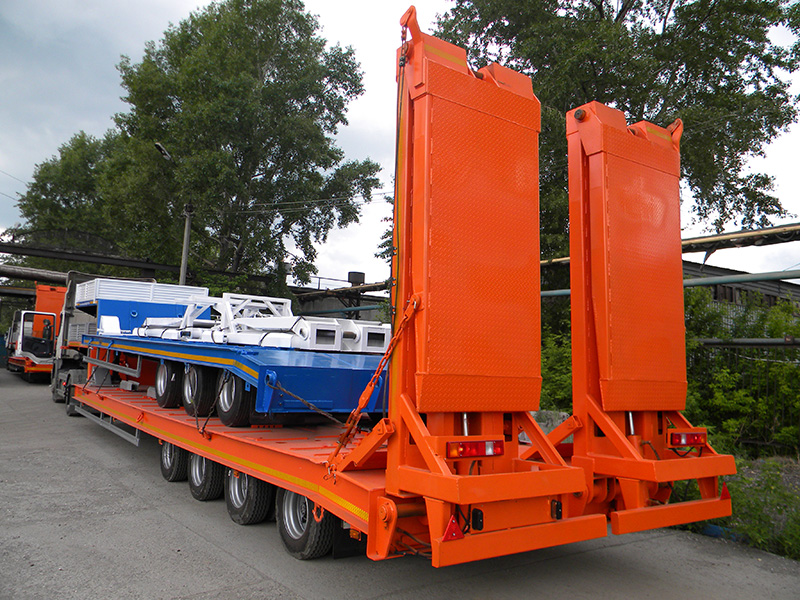 Низкорамный полуприцеп-тяжеловоз чмзап 99903 по спецификации 032