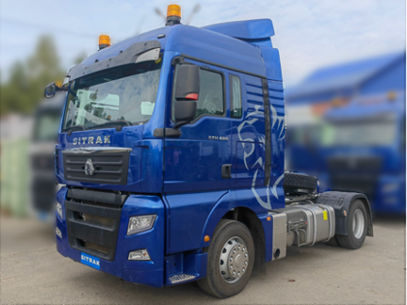Тягач sitrak c7h 4×2 zz4186v391he adr
