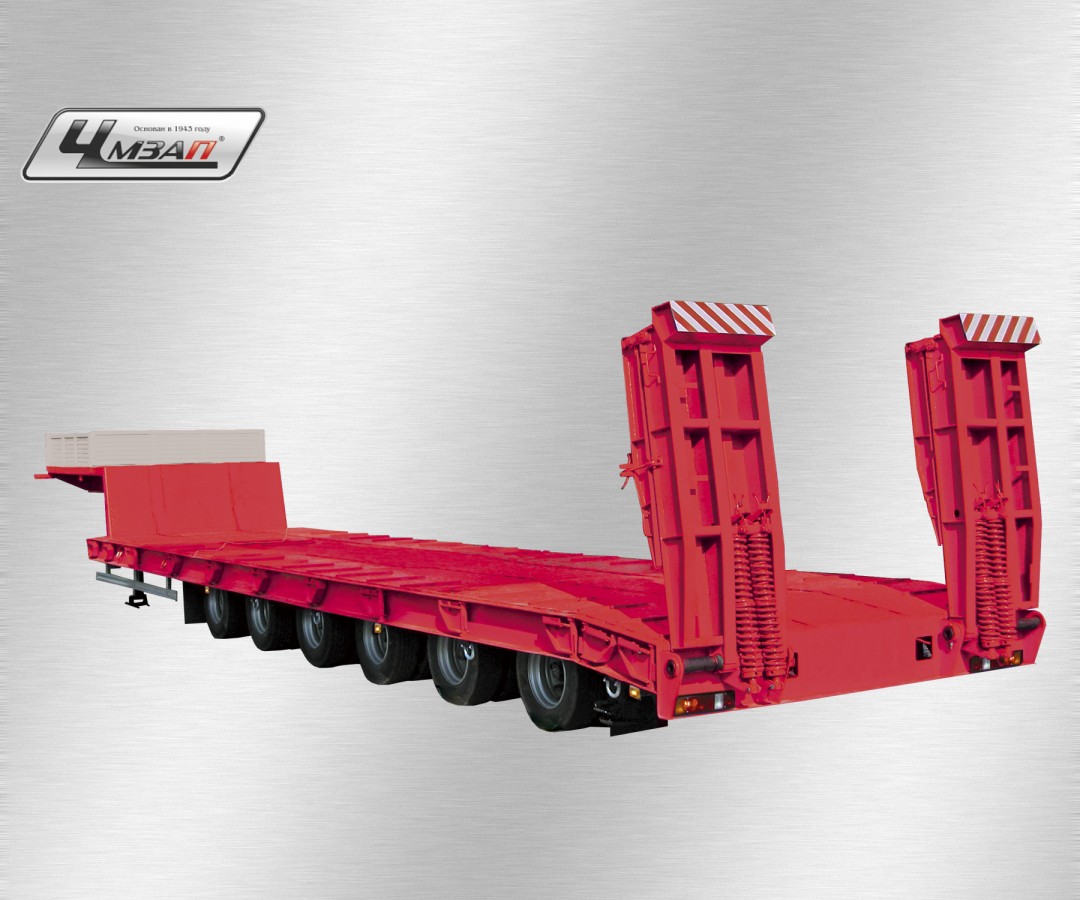 Низкорамный полуприцеп-тяжеловоз чмзап 99902 по спецификации 012