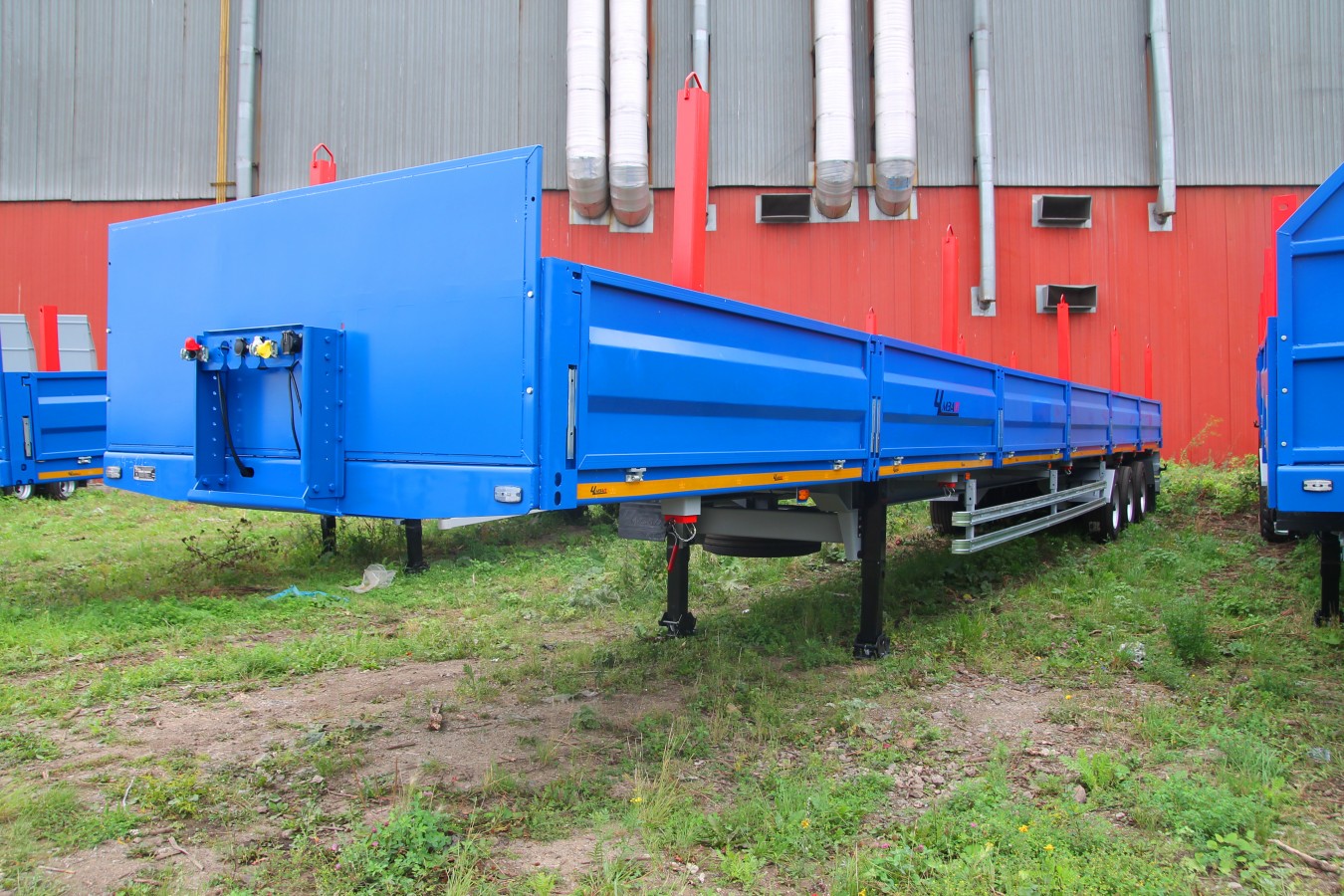 Полуприцеп-тяжеловоз чмзап 99064 по спецификации 031 п37